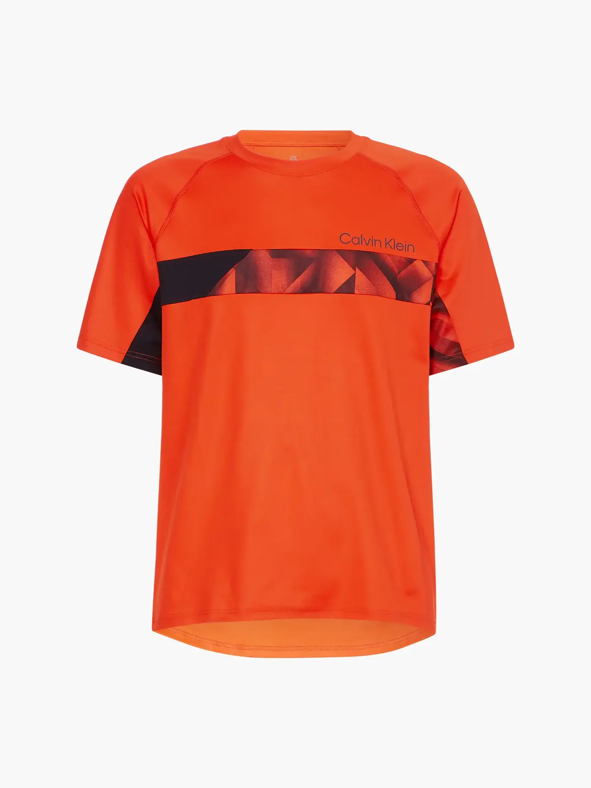 Calvin Klein WO - S/S T-Shirt Erkek Turuncu T-Shirt