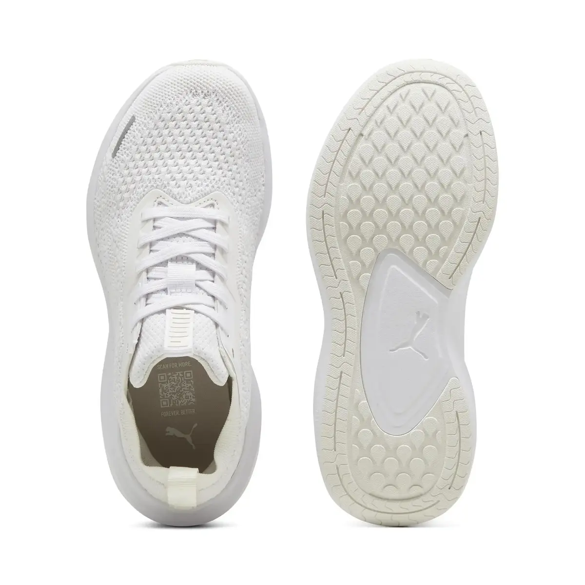 Puma Skyrocket Lite Engineered Beyaz Unisex Koşu Ayakkabısı