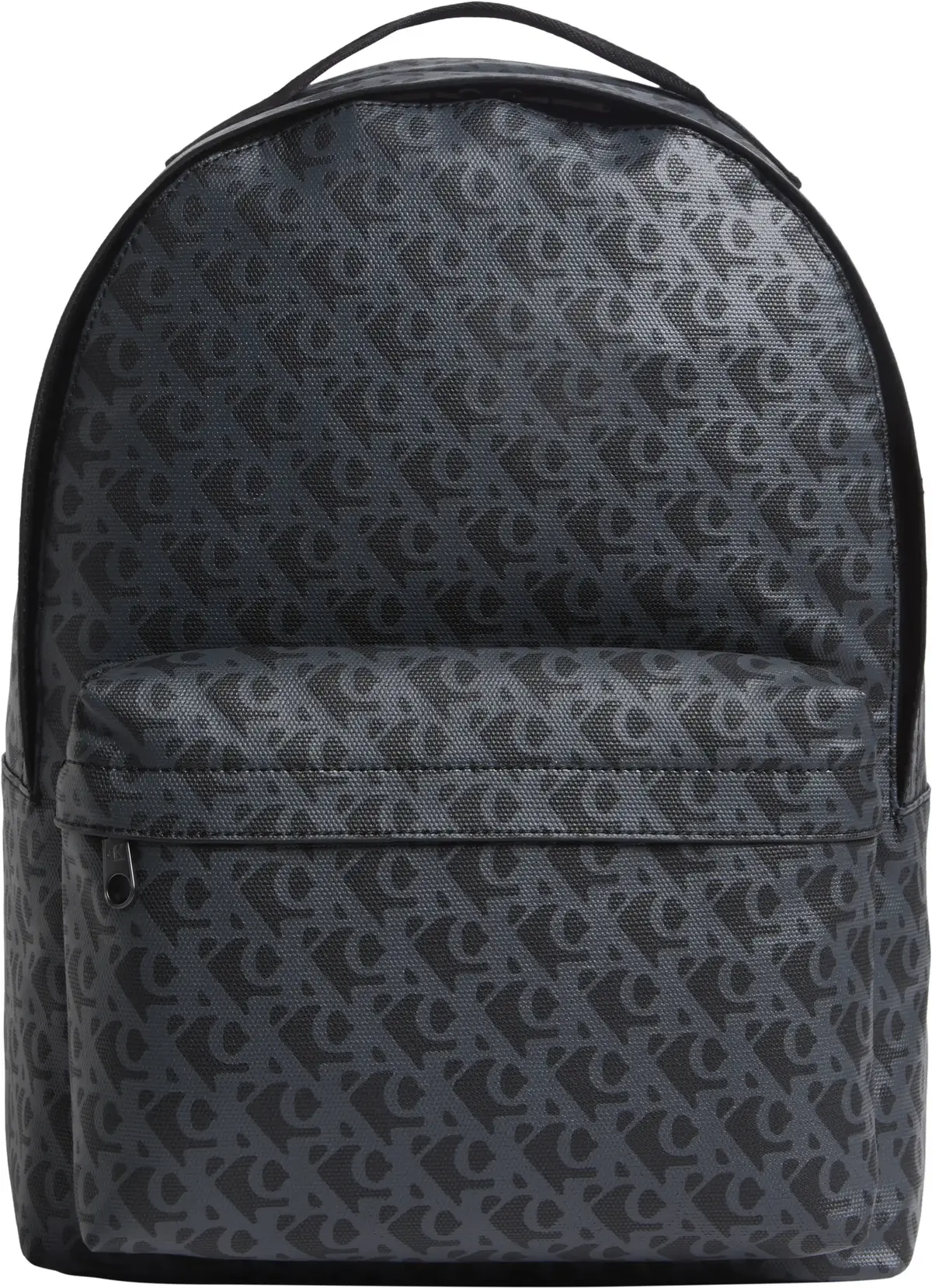 Calvin Klein MATTE AOP CENTER ZIP, UB1 Siyah Erkek Çanta & Cüzdan