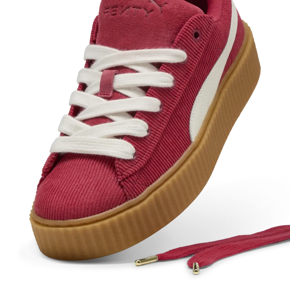 Puma CREEPER PHATTY CORDUROY Kırmızı Kadın Spor Ayakkabı & Sneaker