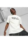PUMA X STAPLE Graphic Tee Warm Kırık Beyaz Erkek T-Shirt