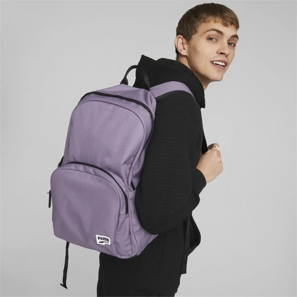 Puma Originals Futro Backpack Purple Charcoal Unisex Mor Sırt Çantası