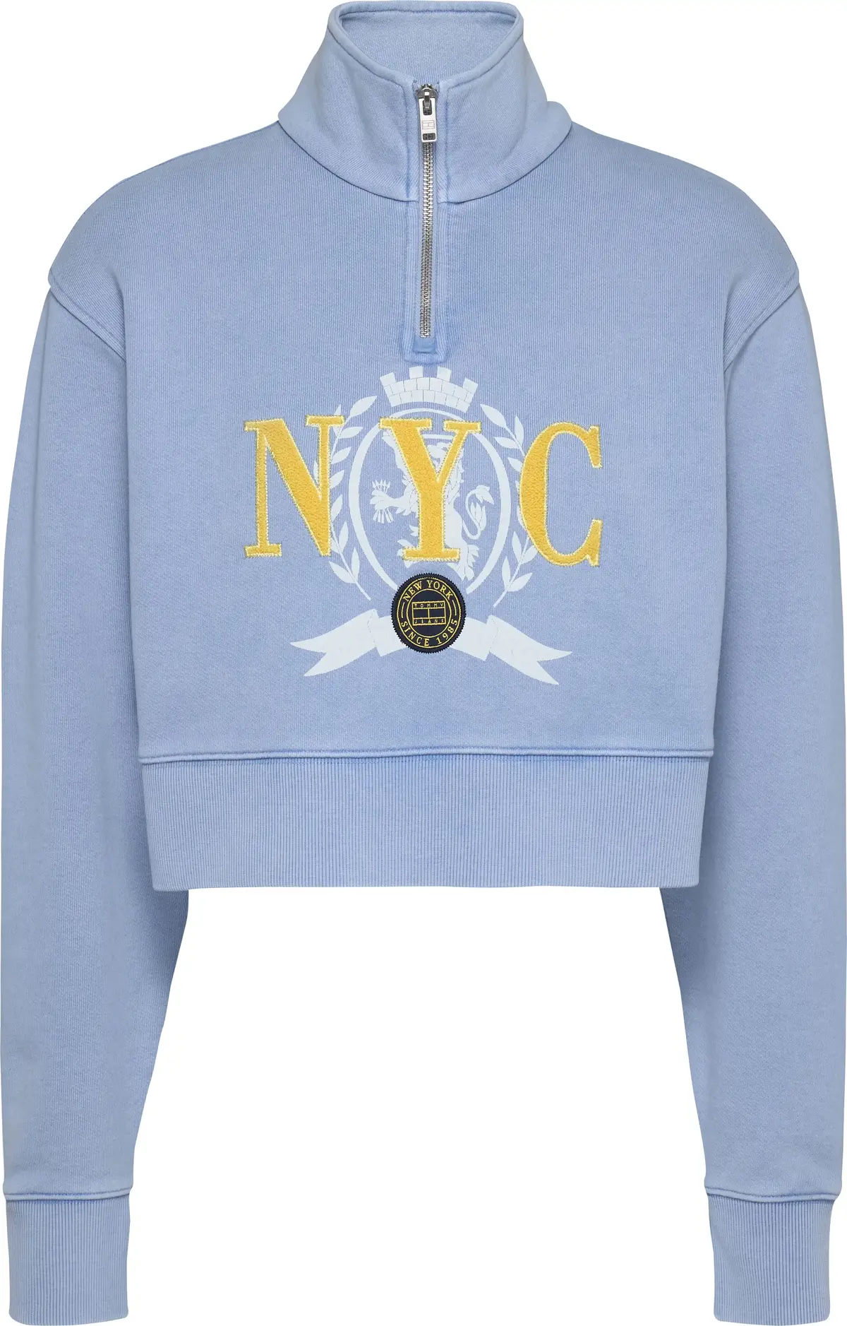 Tommy Hilfiger TJCW VARSITY GRAPHIC Kadın Mavi Sweatshirt