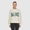 New Balance UNC3401 Kadın Krem Sweatshirt