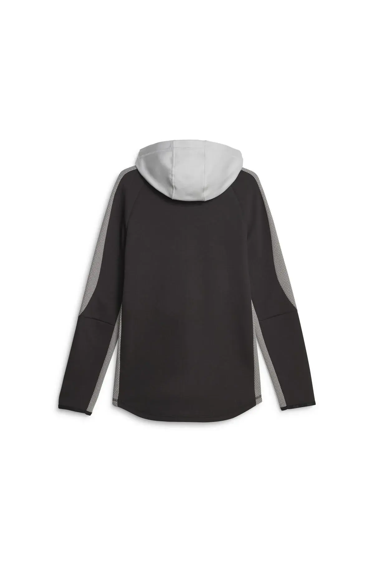 Puma EVOSTRIPE Full-Zip Hoodie DK Gri Erkek Fermuarlı Hoodie