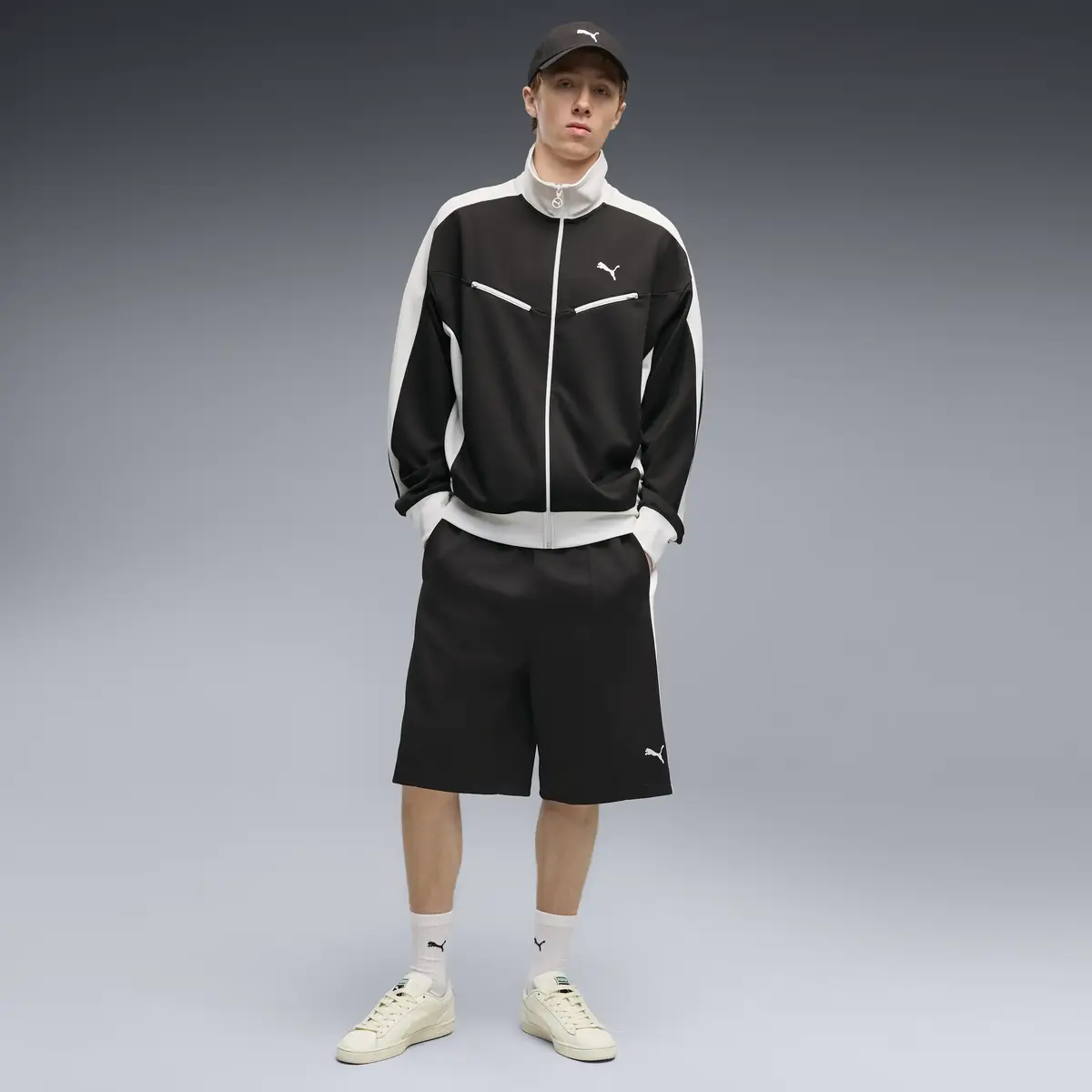 PUMA T7 Retro Track Jacket Siyah Erkek Ceket