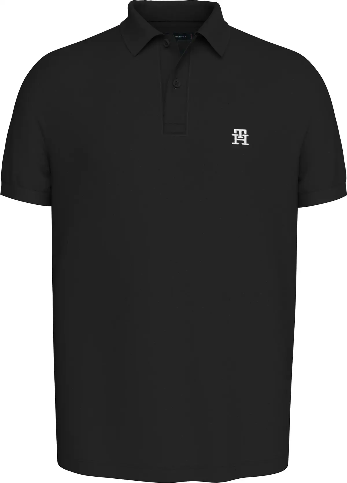 Tommy Hilfiger IMD REG POLO, BDS Siyah Erkek T-Shirt & Polo