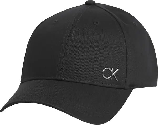 Calvin Klein CK BOMBED METAL BB Erkek Siyah Şapka