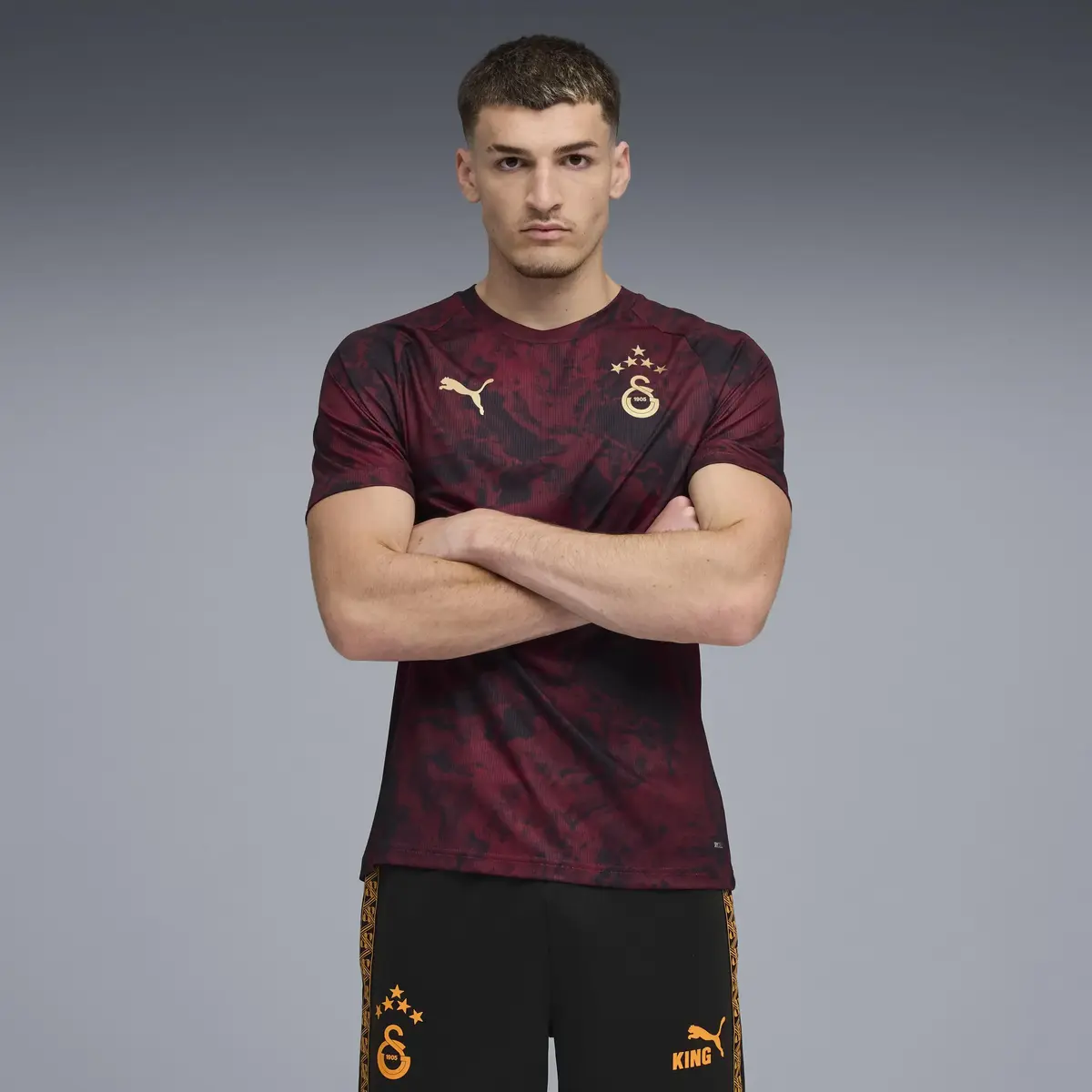 Puma GSK Warm Up Jersey Kırmızı Erkek Forma