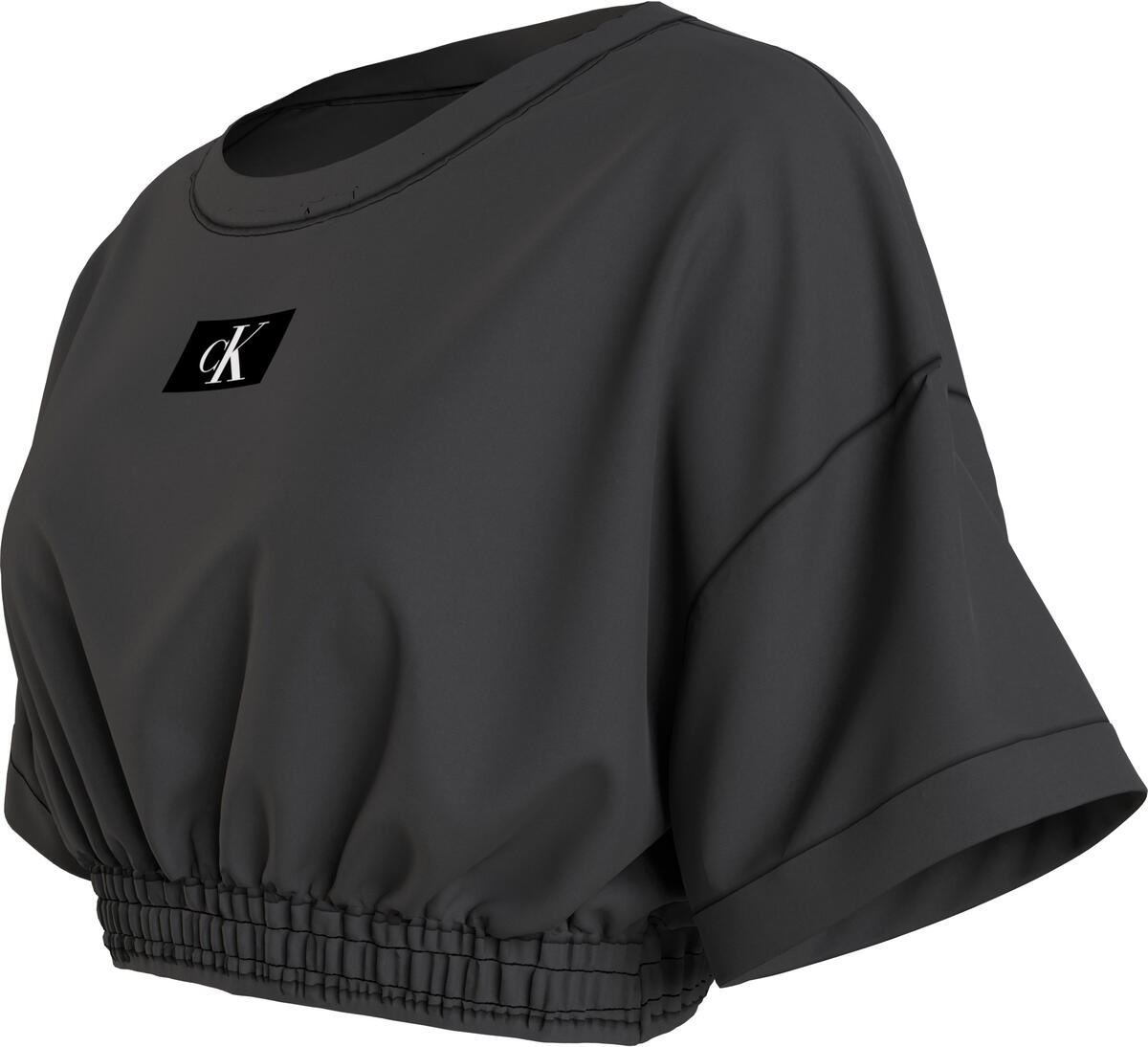 Calvin Klein CROP TOP Kadın Siyah Crop Top