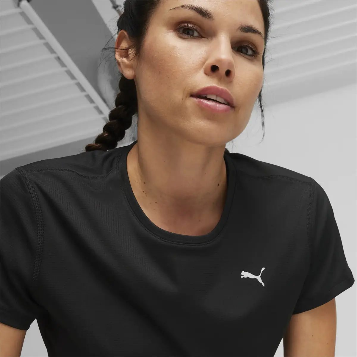 Puma RUN FAVORITES VELOCITY TEE W Siyah Kadın T-Shirt