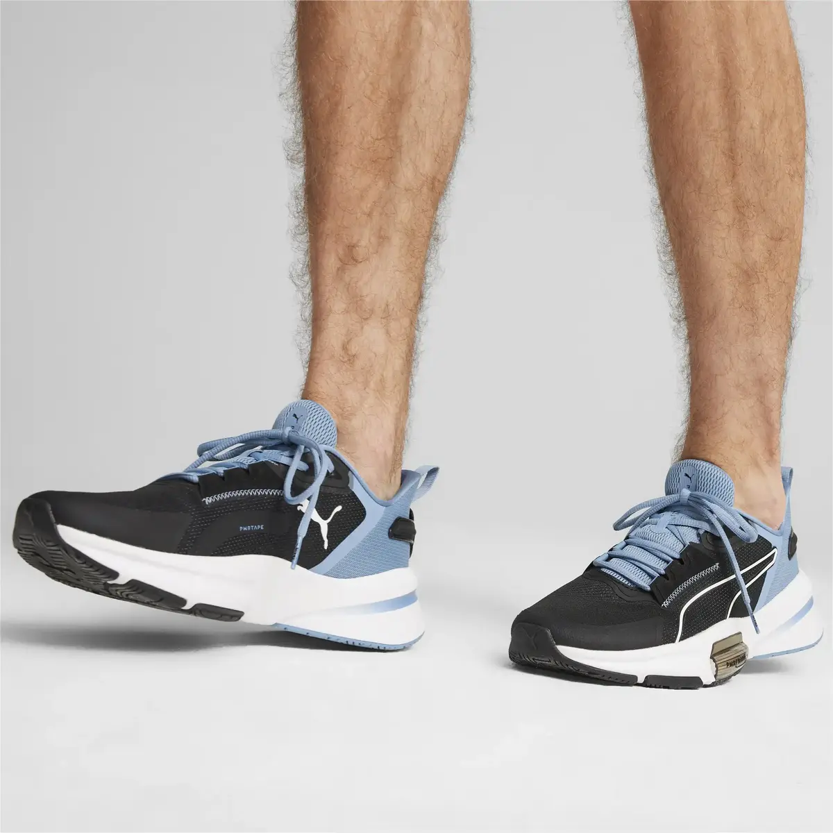 Puma PWRFrame TR 3 Siyah-Mavi Erkek Yürüyüş ve Koşu Ayakkabısı