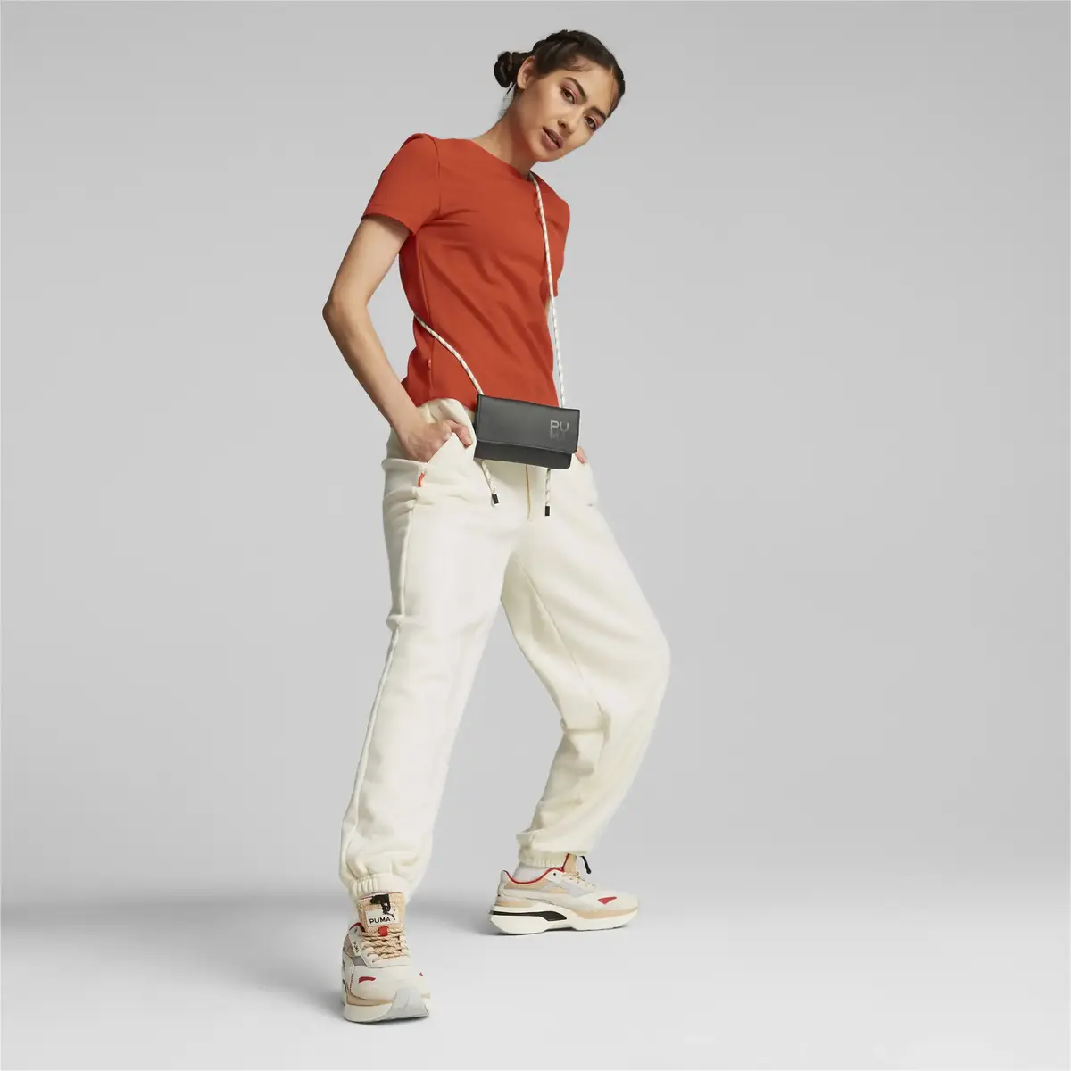 Puma Infuse Sweatpants Bej Kadın Eşofman Altı