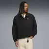 Puma PUMATECH Half-Zip Crew Siyah Erkek Sweatshirt