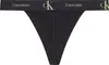 Calvin Klein STRING THONG Kadın Siyah Tanga