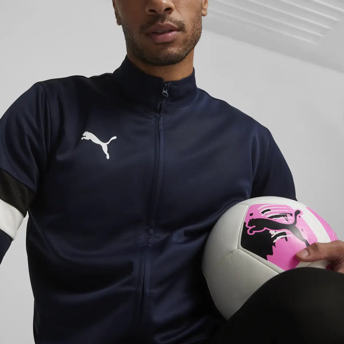 Puma teamRISE Tracksuit Lacivert Erkek Eşofman Takımı