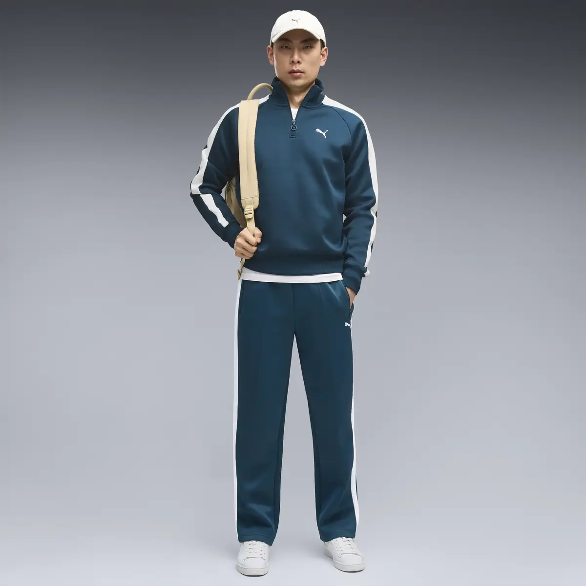 Puma T7 ALWAYS ON Track Pants Mavi Erkek Eşofman Altı