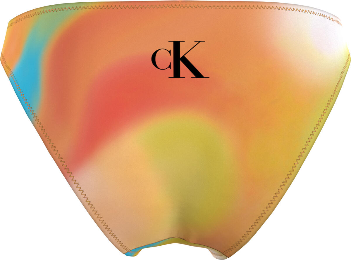 Calvin Klein BIKINI-PRINT Kadın Sarı Bikini Altı