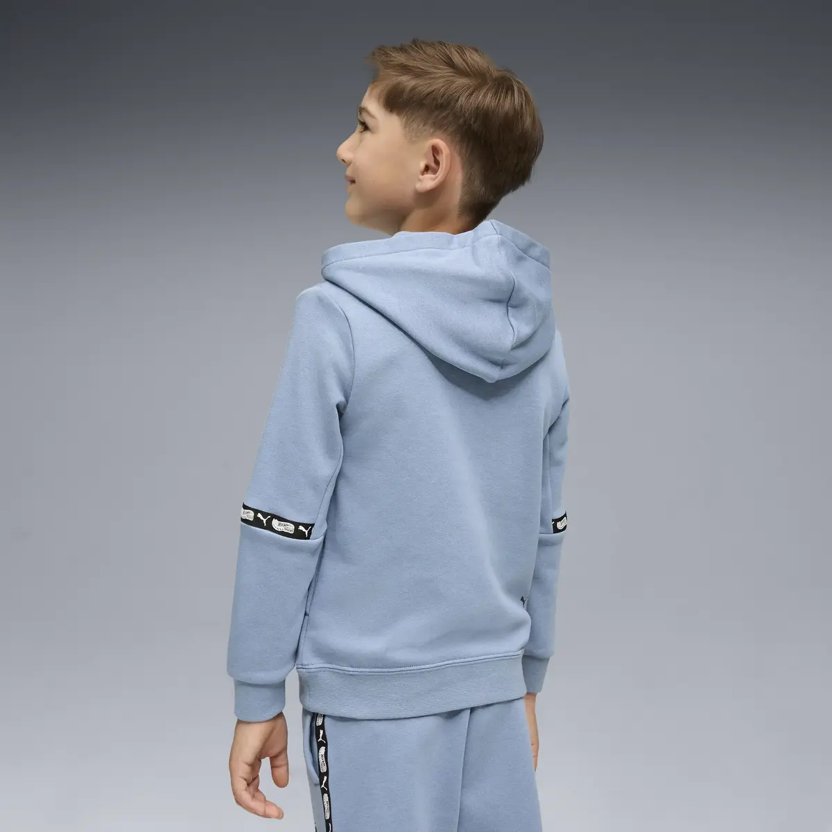Puma X HOT WHEELS Hoodie Mavi Erkek Hoodie