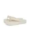 Calvin Klein BEACH SANDAL FLATFOR Bej Kadın Parmak Arası Terlik