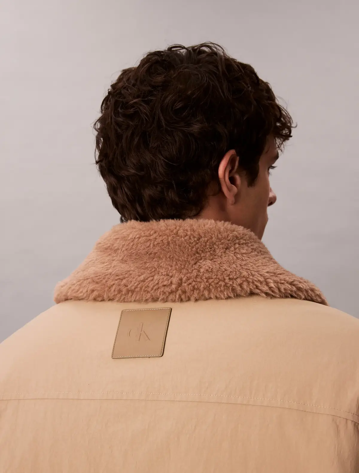 Calvin Klein Kahverengi Erkek Mont