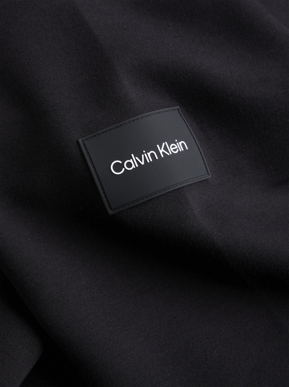 Calvin Klein MIXED MEDIA HOODIE Erkek Siyah Hoodie