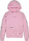 Tommy Hilfiger PLACED FLAG HOODIE, TPF Pembe Kız ÇocukSweatshirt