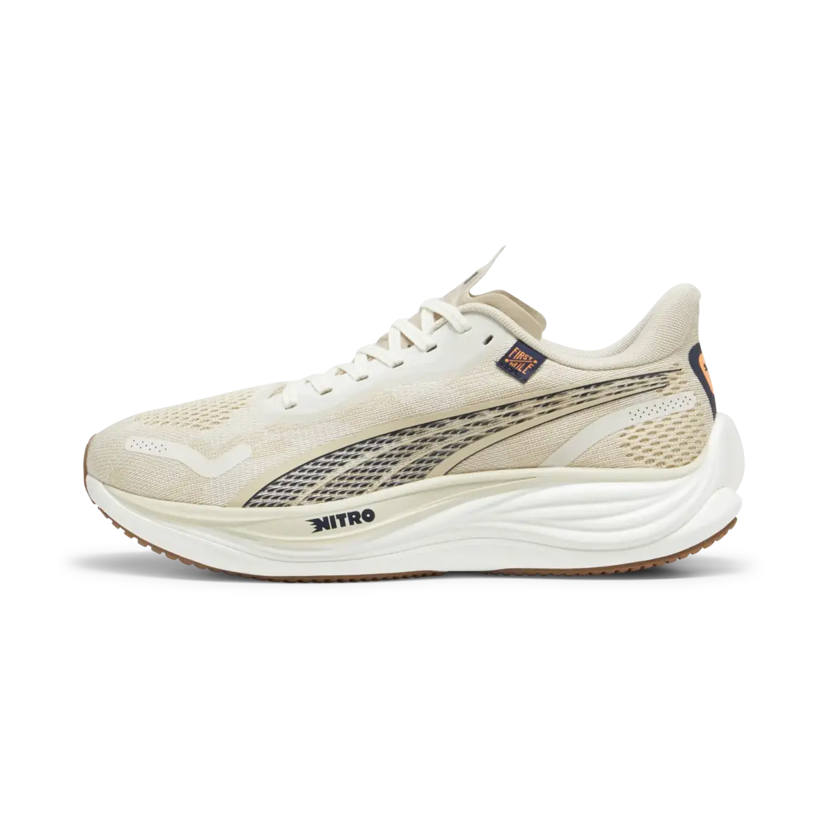 Puma Velocity NITROTM3 FM Krem Erkek Yürüyüş ve Koşu Ayakkabısı