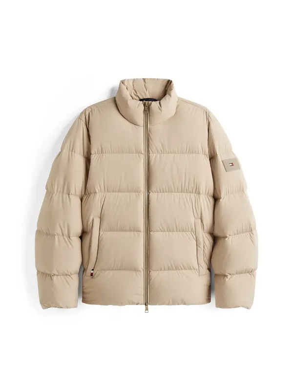 Tommy Hilfiger DOWN STAND PUFFER JK, RBT Bej Erkek Mont