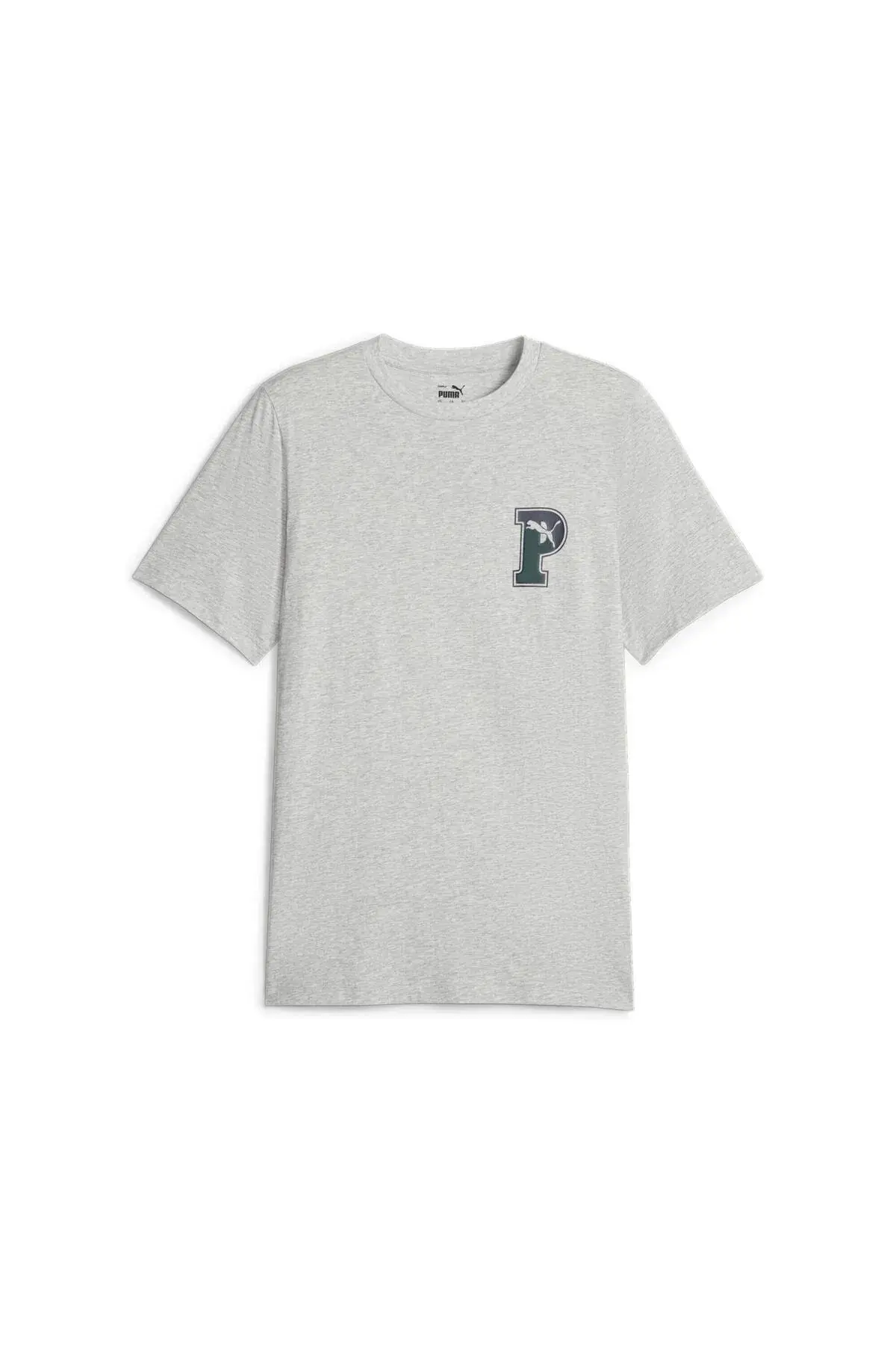 Puma SQUAD Graphic Tee Açık Gri Erkek T-Shirt