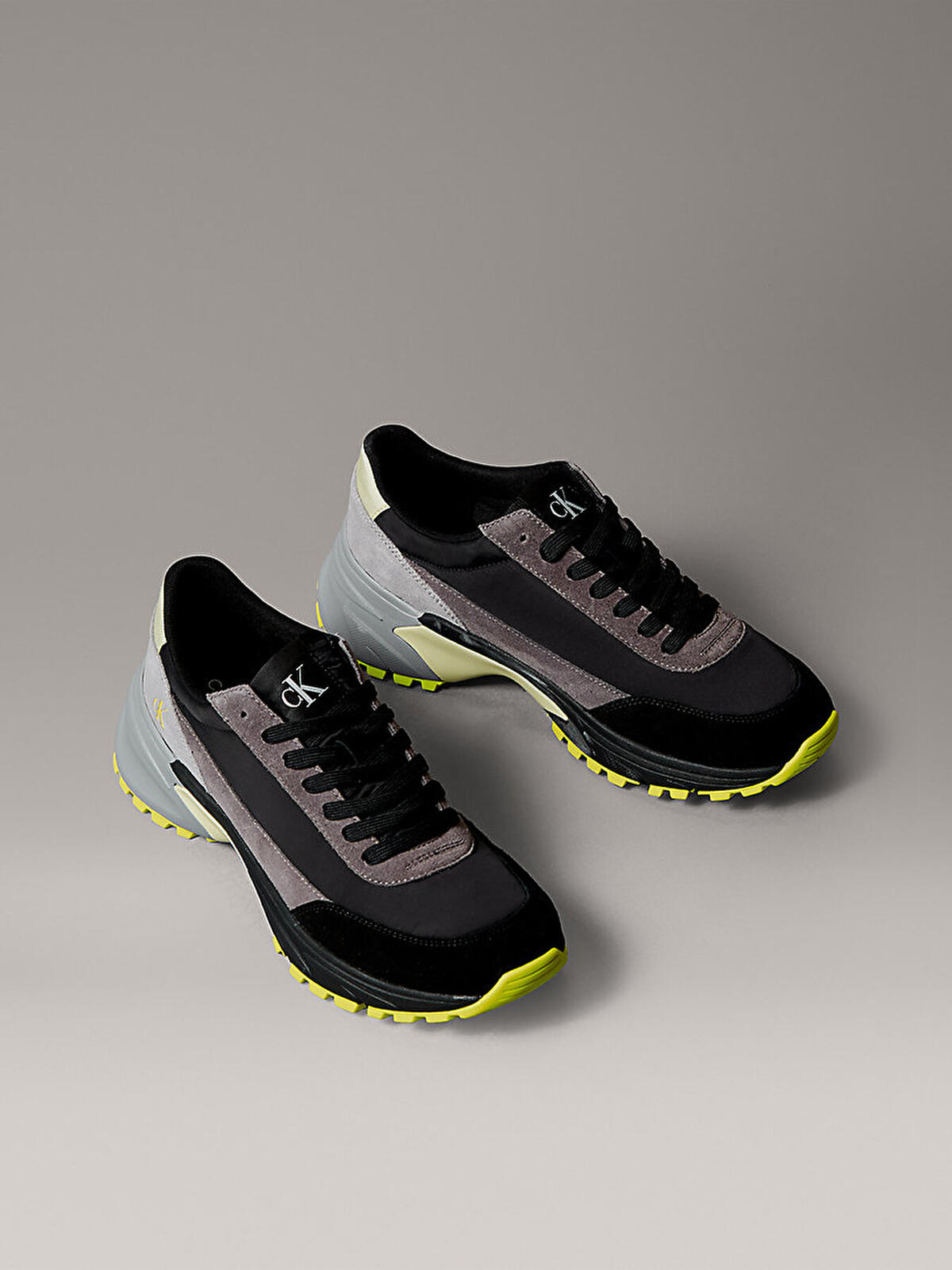 Calvin Klein HIKE RUNNER CASUAL NY-SU Siyah Erkek Günlük Spor Ayakkabı
