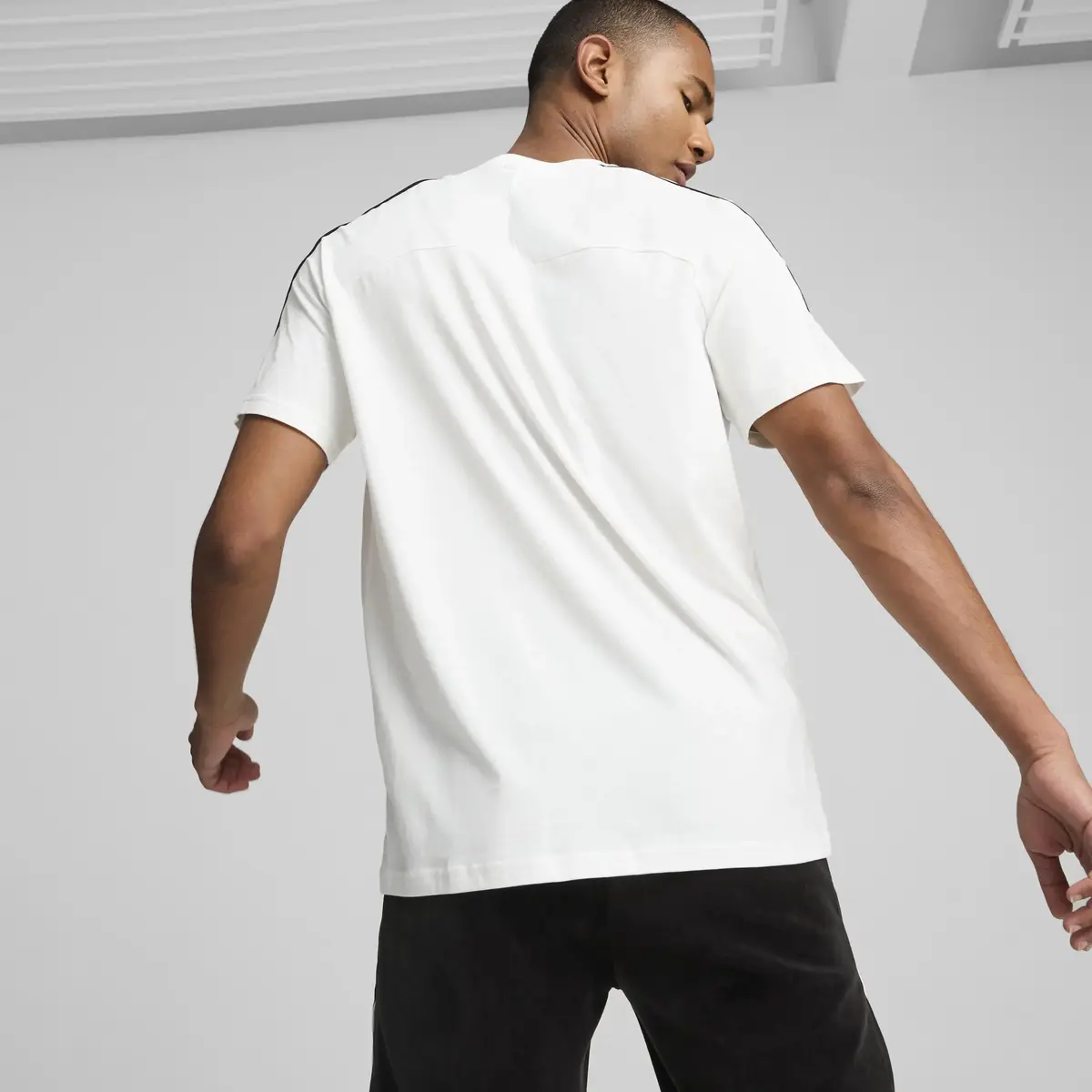 Puma Ferrari Race MT7+ Tee Beyaz Erkek T-Shirt