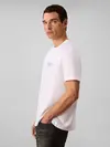 Calvin Klein SS 20S EU CALVIN CUR Beyaz Erkek Tişört