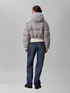 Calvin Klein YD NYLON INSULATED D, 5GE Siyah Kadın Mont