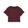 Puma TAD ESSENTIAL W Baby Tee Kırmızı Kadın Crop