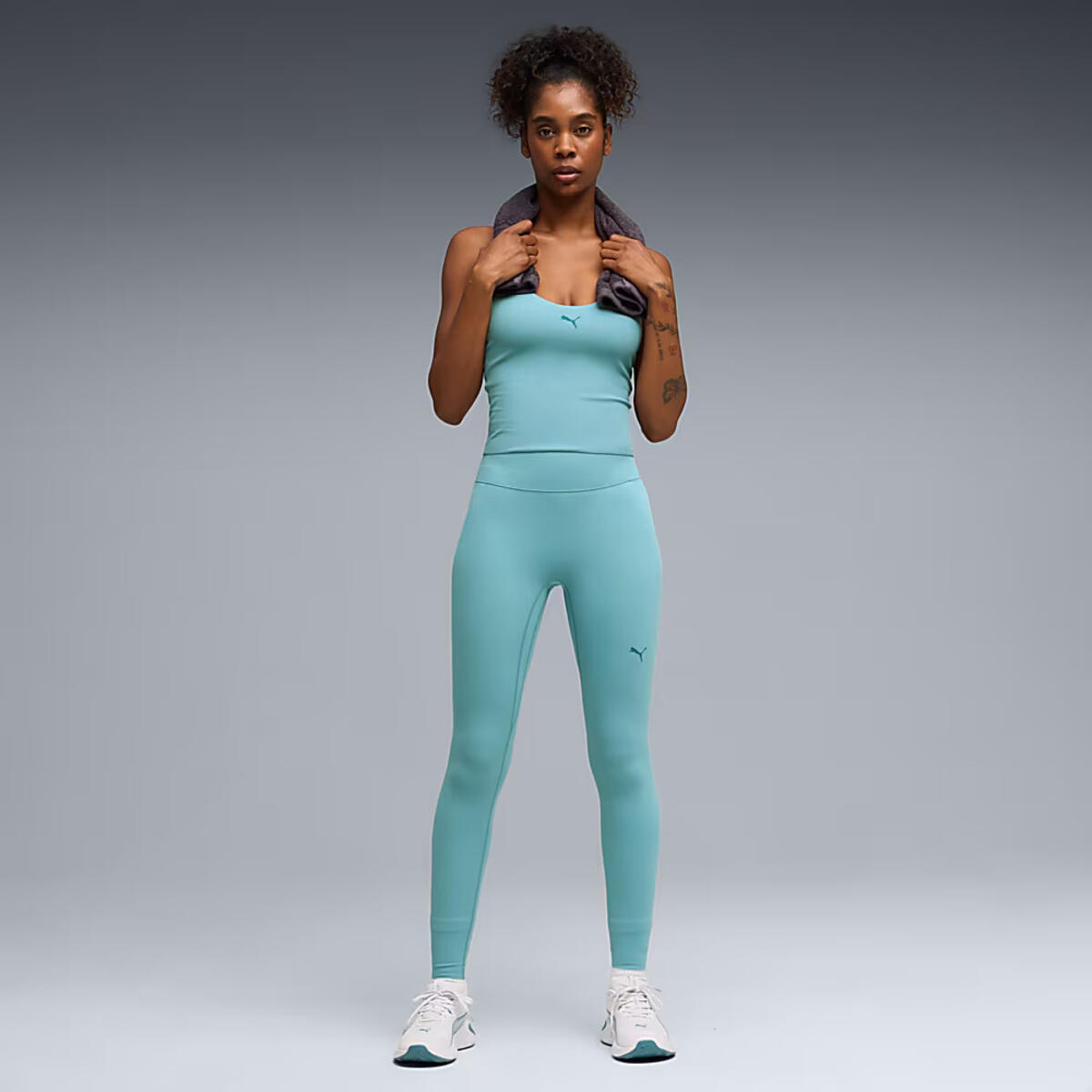 PUMA W SHAPELUXE TIGHT Mavi Kadın Tayt