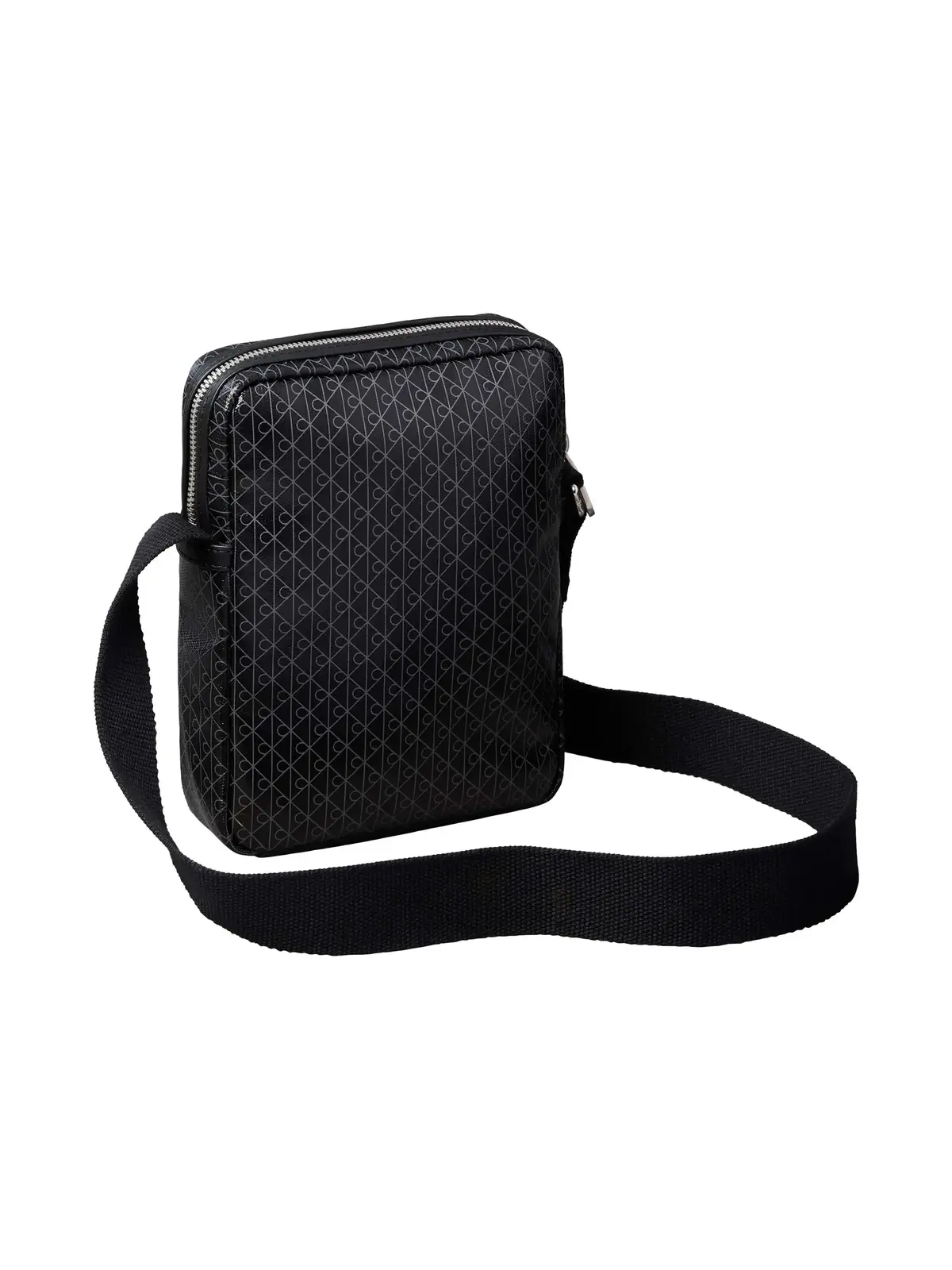 Calvin Klein EMBLEM AOP COATED Siyah Erkek Çapraz Çanta