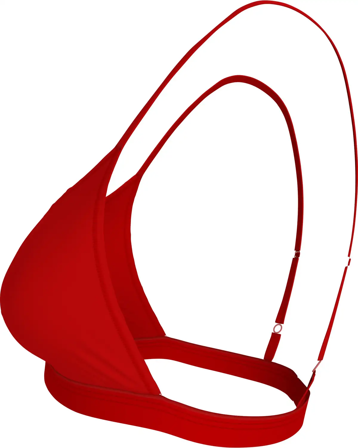 Tommy Hilfiger 3 PACK TRIANGLE, 0V5 Kırmızı Kadın Sütyen & Bralet