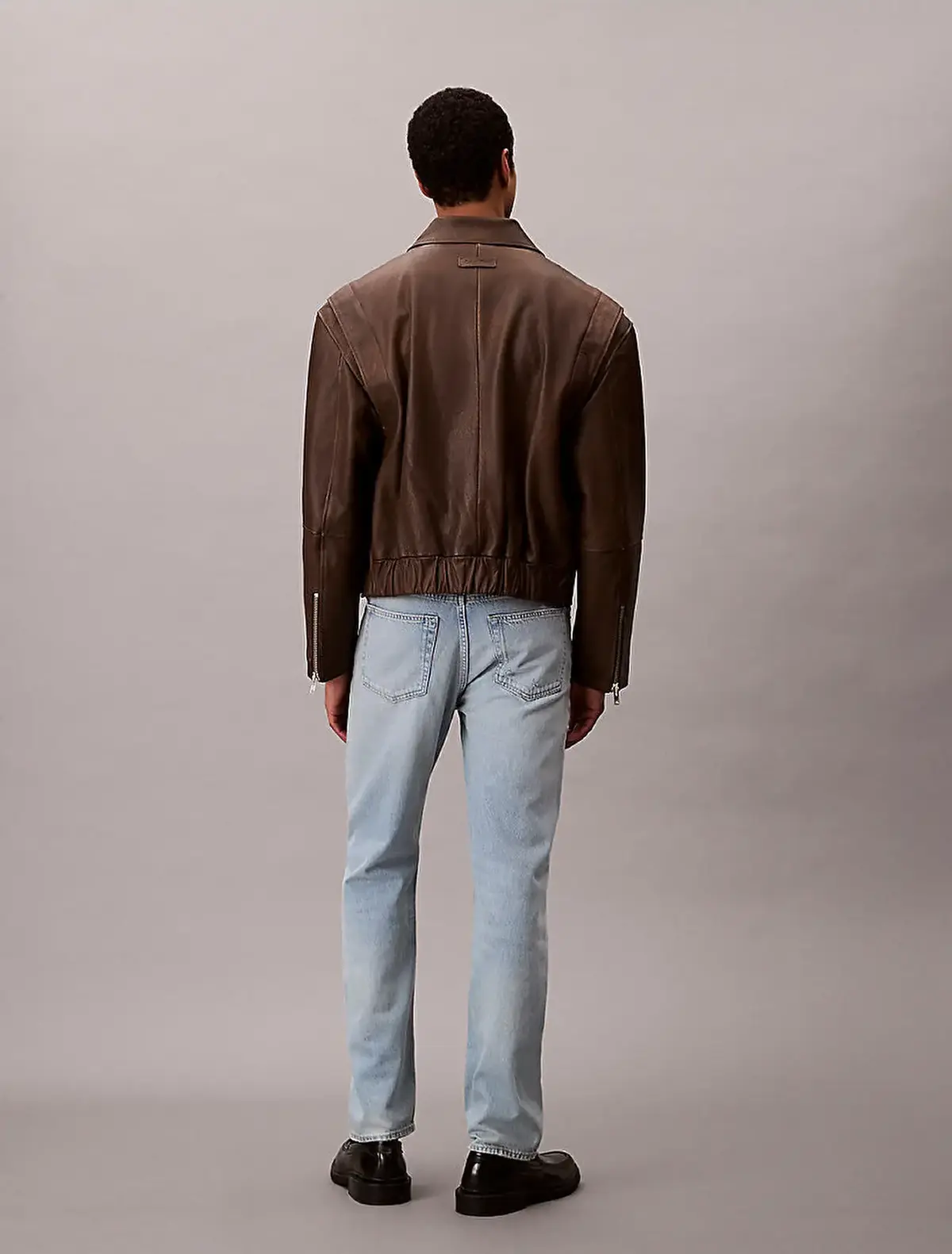 Calvin Klein STNDRD STRGHT RAMS HEAD ECO COOL Mavi Erkek Jeans