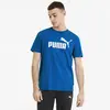 Puma ESS Logo Tee mavi Erkek T-Shirt