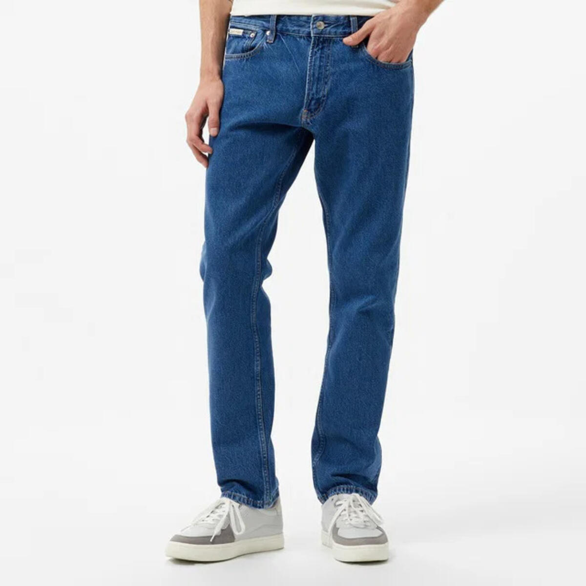Calvin Klein SLIM STRAIGHT, 1A4 Lacivert Erkek Pantolon