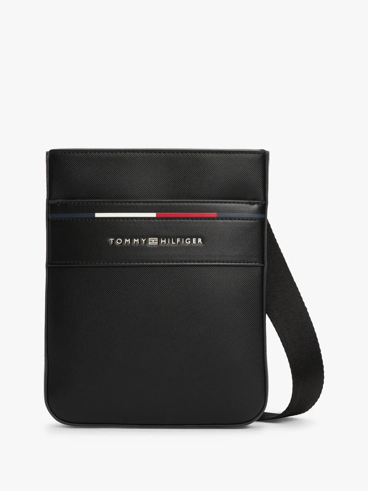 Tommy Hilfiger TH FOUNDATION MINI C, BDS Siyah Erkek Çanta & Cüzdan