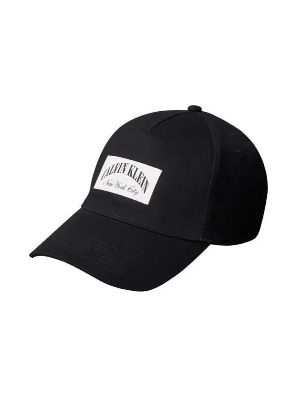 Calvin Klein HERITAGE CREST PATCH Siyah Erkek Şapka