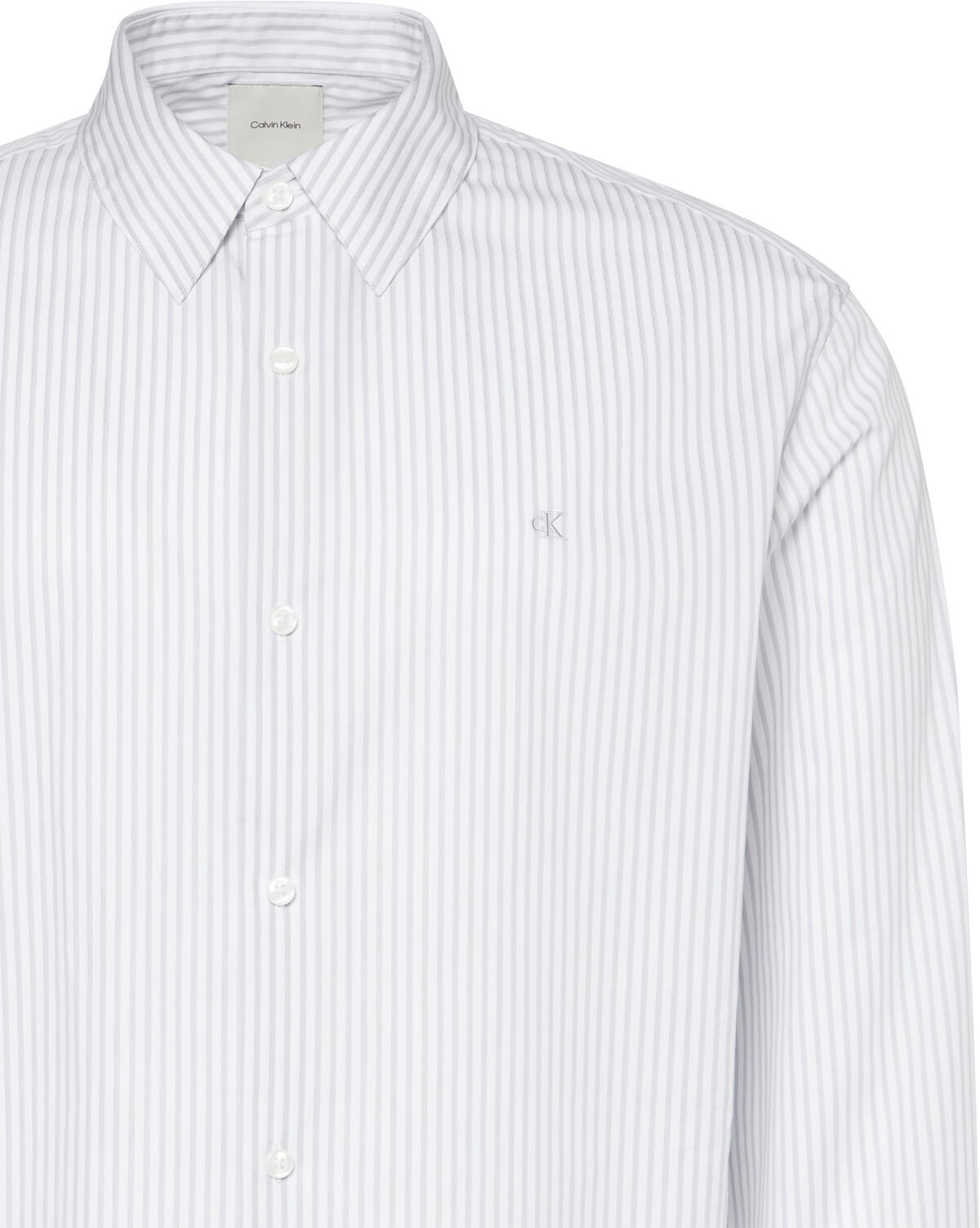 Calvin Klein LS STRIPE DOBBY RELAXED SHIRT Gri Erkek Gömlek Calvin Klein LS STRIPE DOBBY RELAXED SHIRT Gri Erkek Gömlek