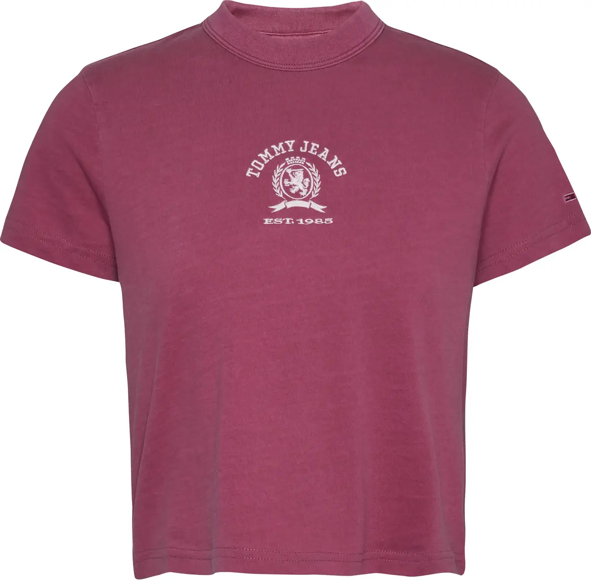 Tommy Hilfiger TJW REG SH VARSITY C, XIP Pembe Kadın T-Shirt & Polo