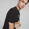 Puma Men s Graphic Tee Training Siyah Erkek/Unisex Koşu ve Performans T-Shirt