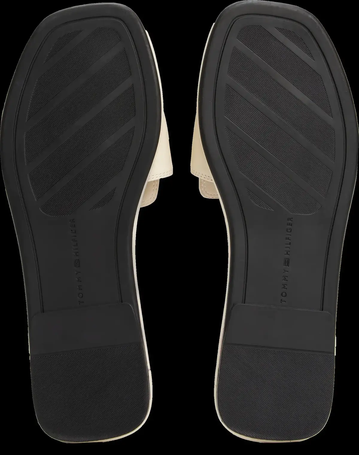 Tommy Hilfiger LEATHER HORSEBIT MUL, ACJ Krem Kadın Terlik