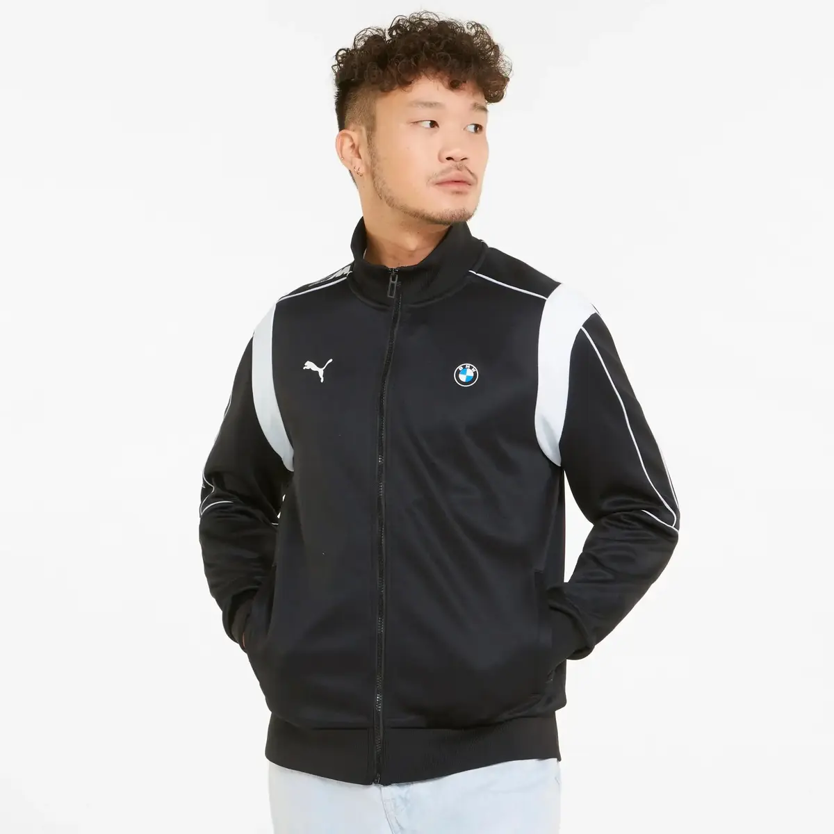 Puma BMW MMS T7 Track Jacket Siyah Erkek Ceket
