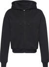 Calvin Klein FULL ZIP SWEAT HOODIE Siyah Kadın Sweatshirt Calvin Klein FULL ZIP SWEAT HOODIE Siyah Kadın Sweatshirt