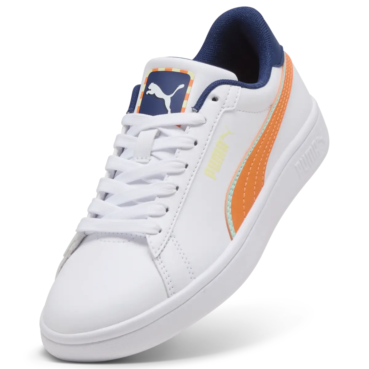Puma Smash 3.0 Playdate Jr Beyaz Kadın Spor Ayakkabı & Sneaker